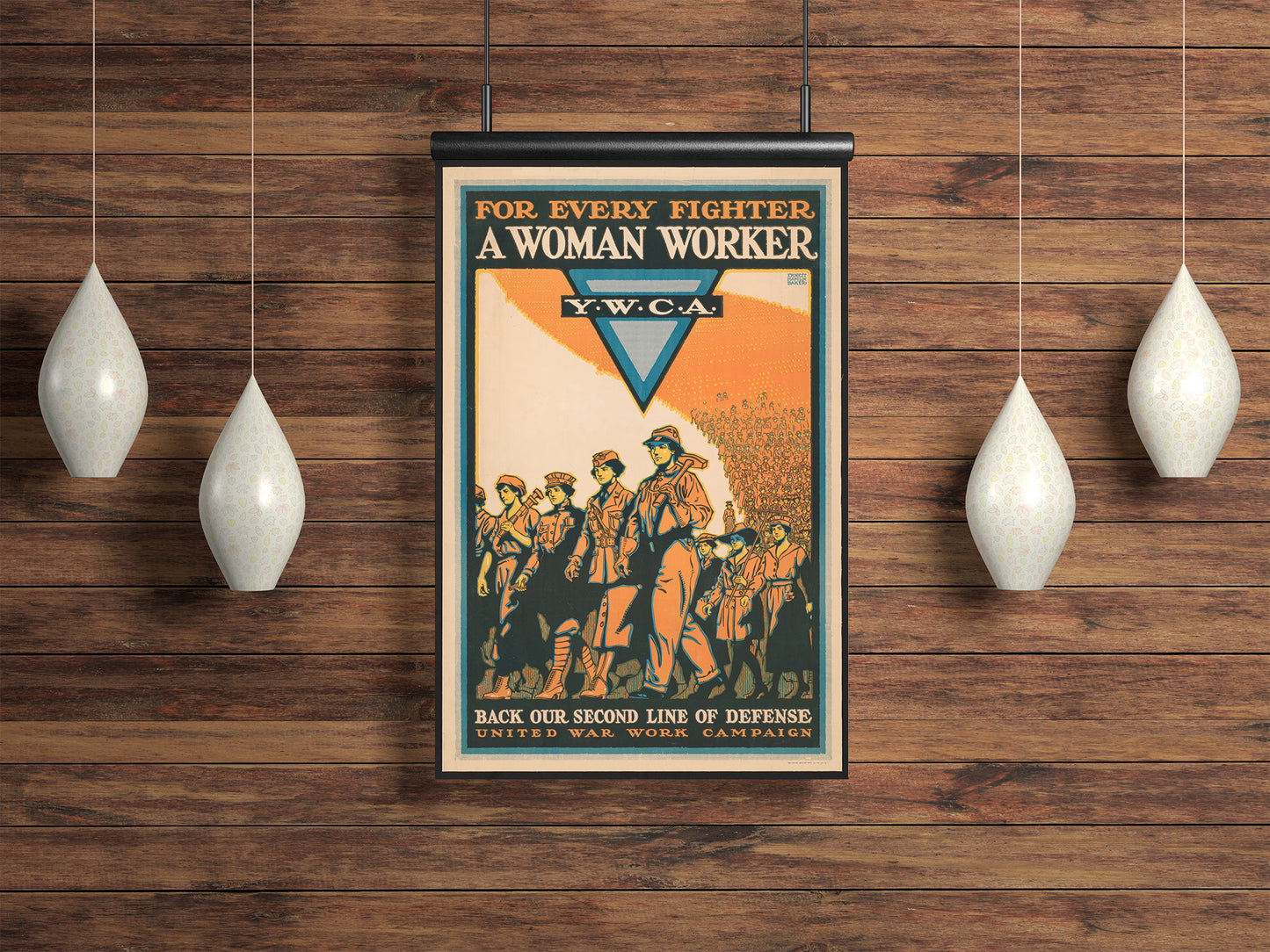 "For Every Fighter A Woman Worker"
