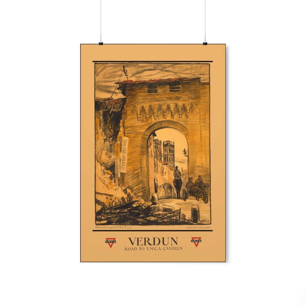 "VERDUN - YMCA Poster"