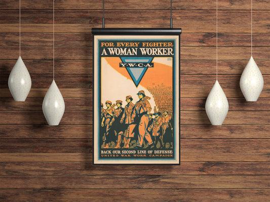 "For Every Fighter A Woman Worker"