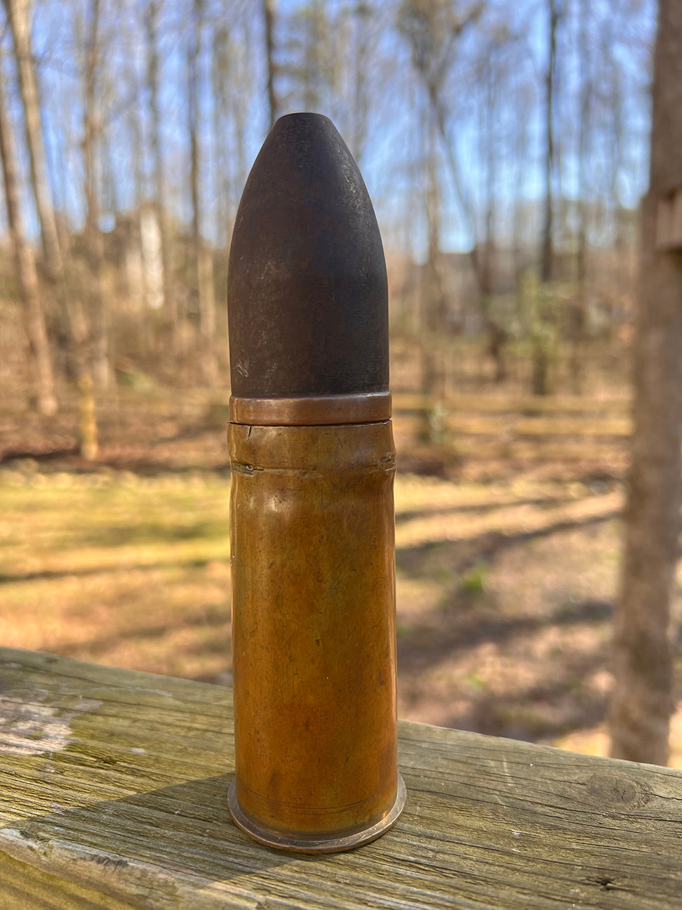 German 37mm Complete round! *INERT Relic* – GreatWarDecor